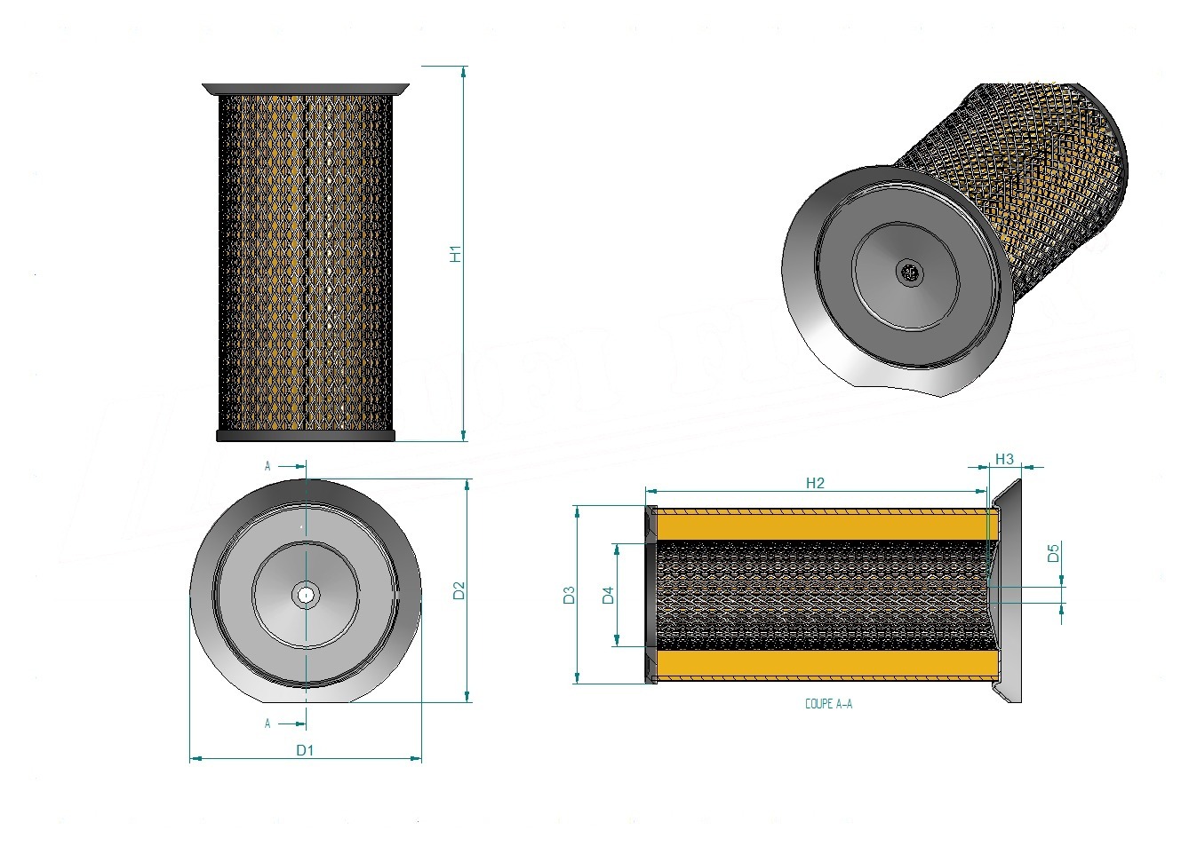 Disegno tecnico SA17974