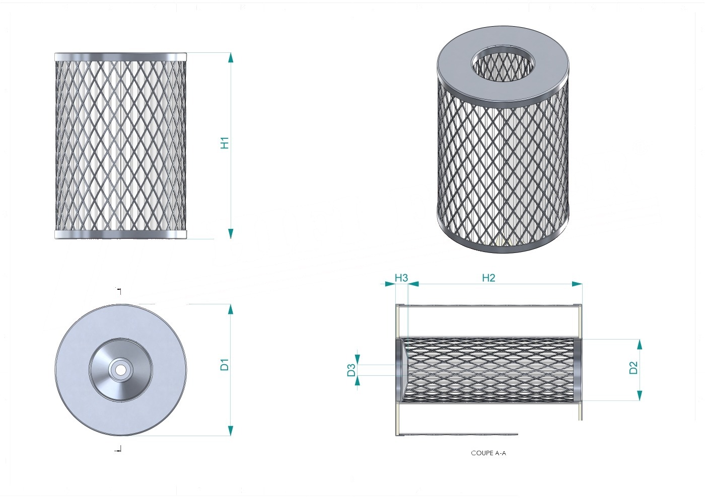 Disegno tecnico SA18009