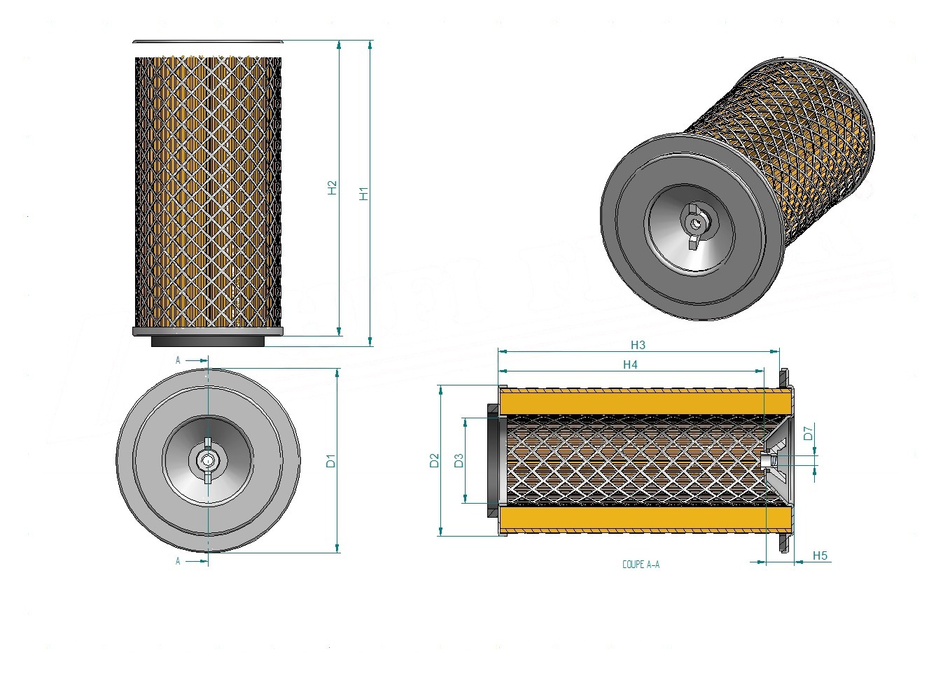 Disegno tecnico SA18018