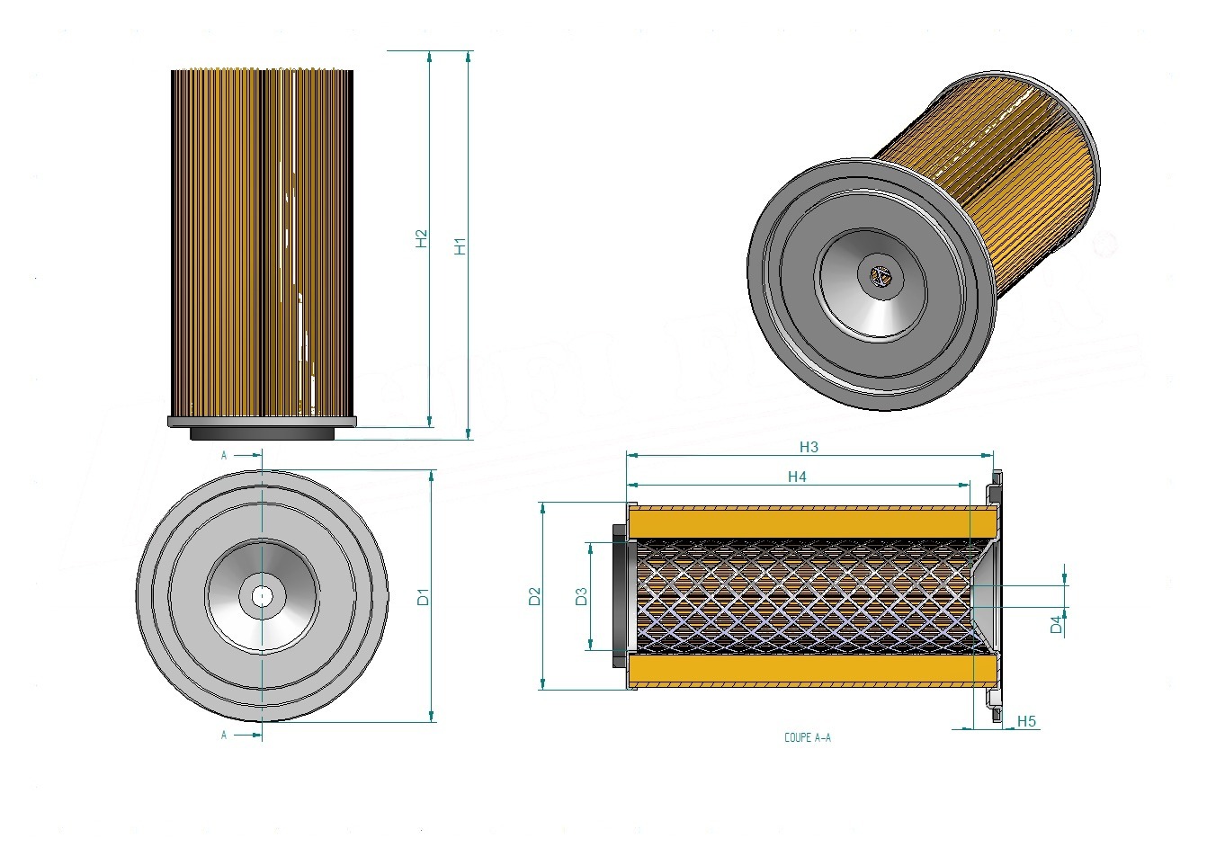 Schema tecnico SA18055