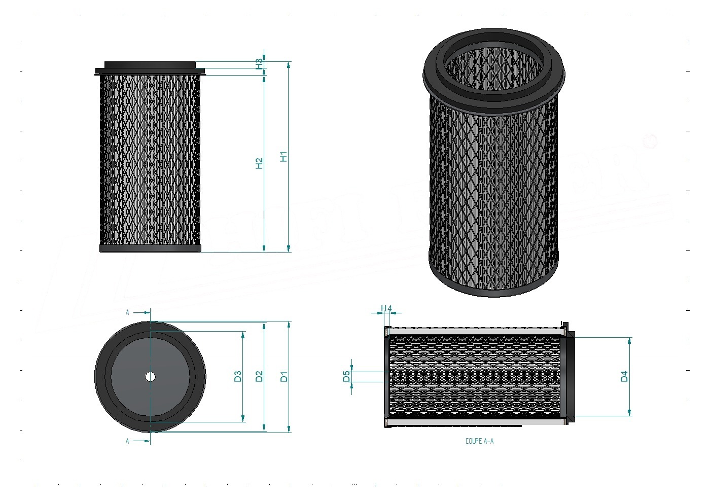 Disegno tecnico SA18254