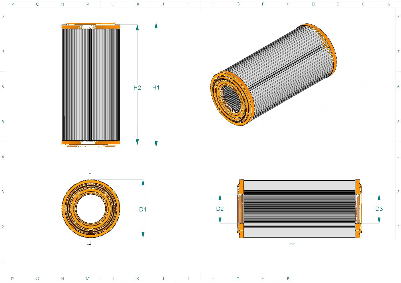 Disegno tecnico SA18266