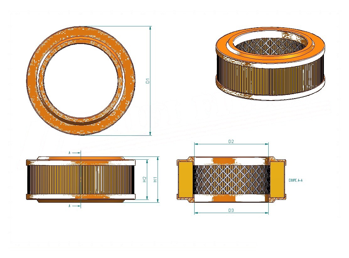 Schema tecnico SA215
