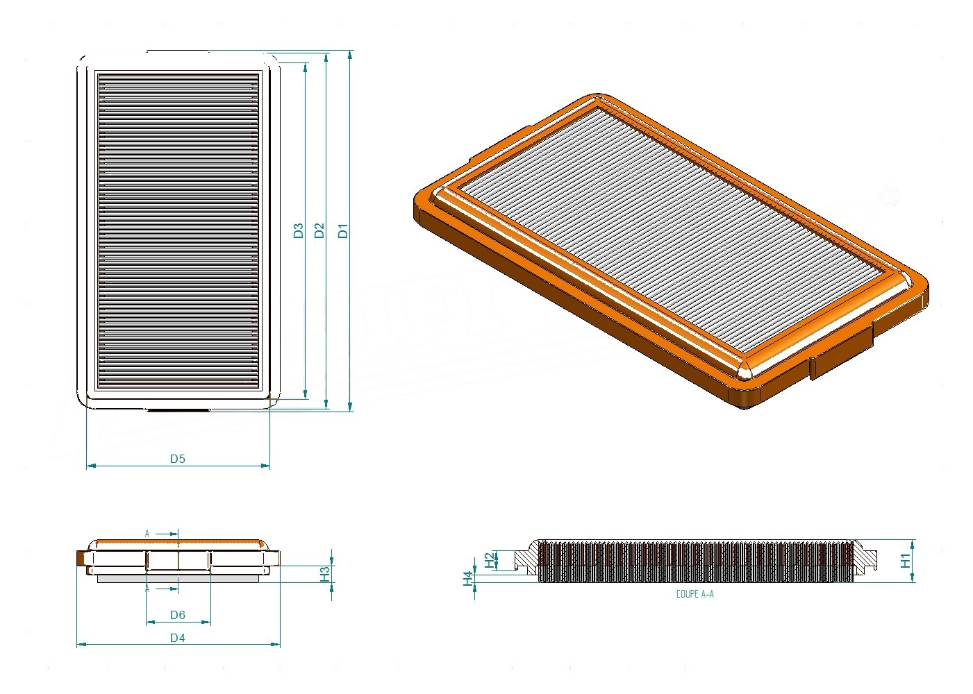 Schema tecnico SA542