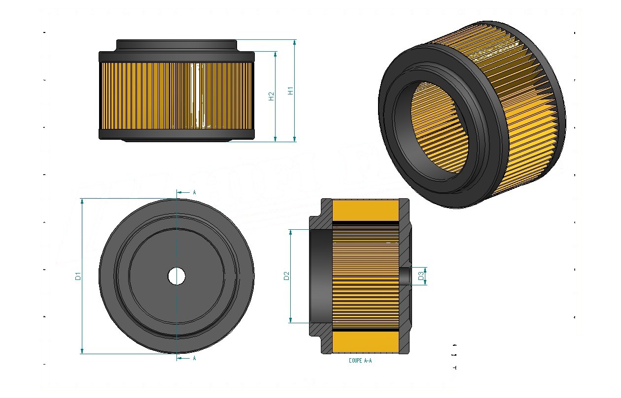 Disegno tecnico SA6092
