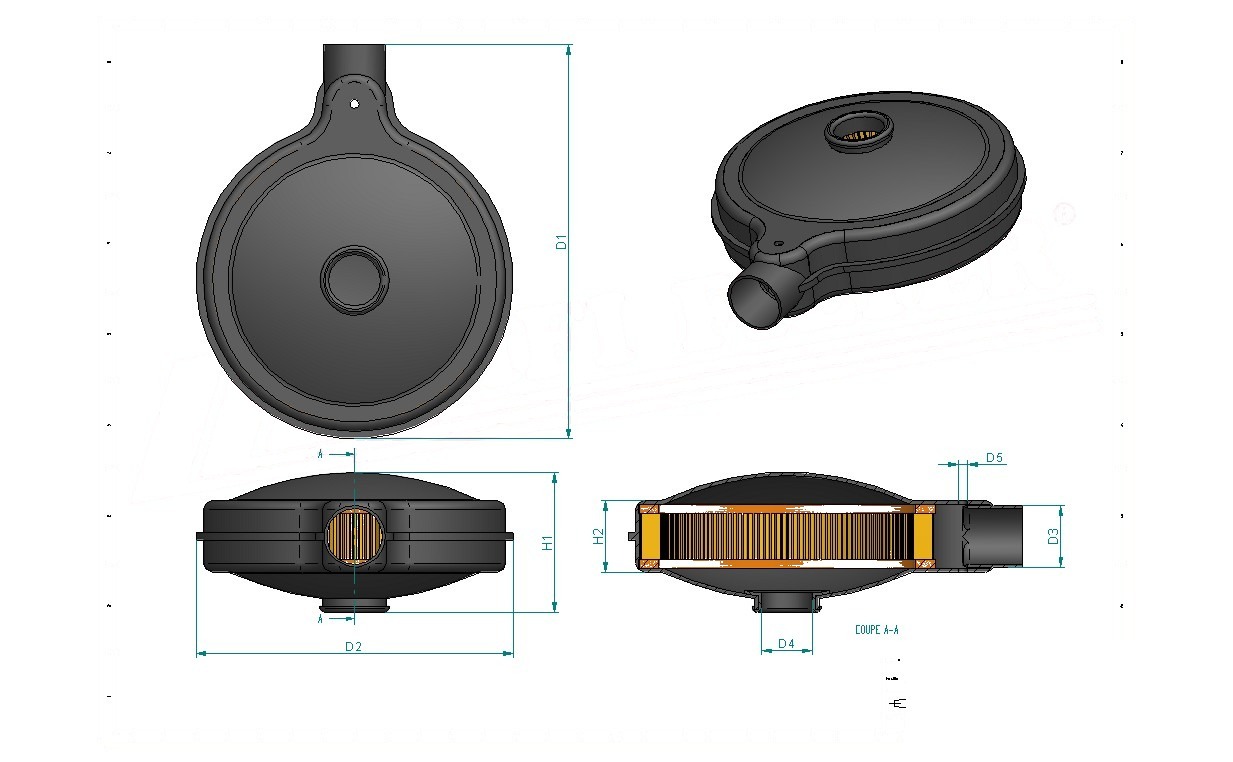 Disegno tecnico SA610