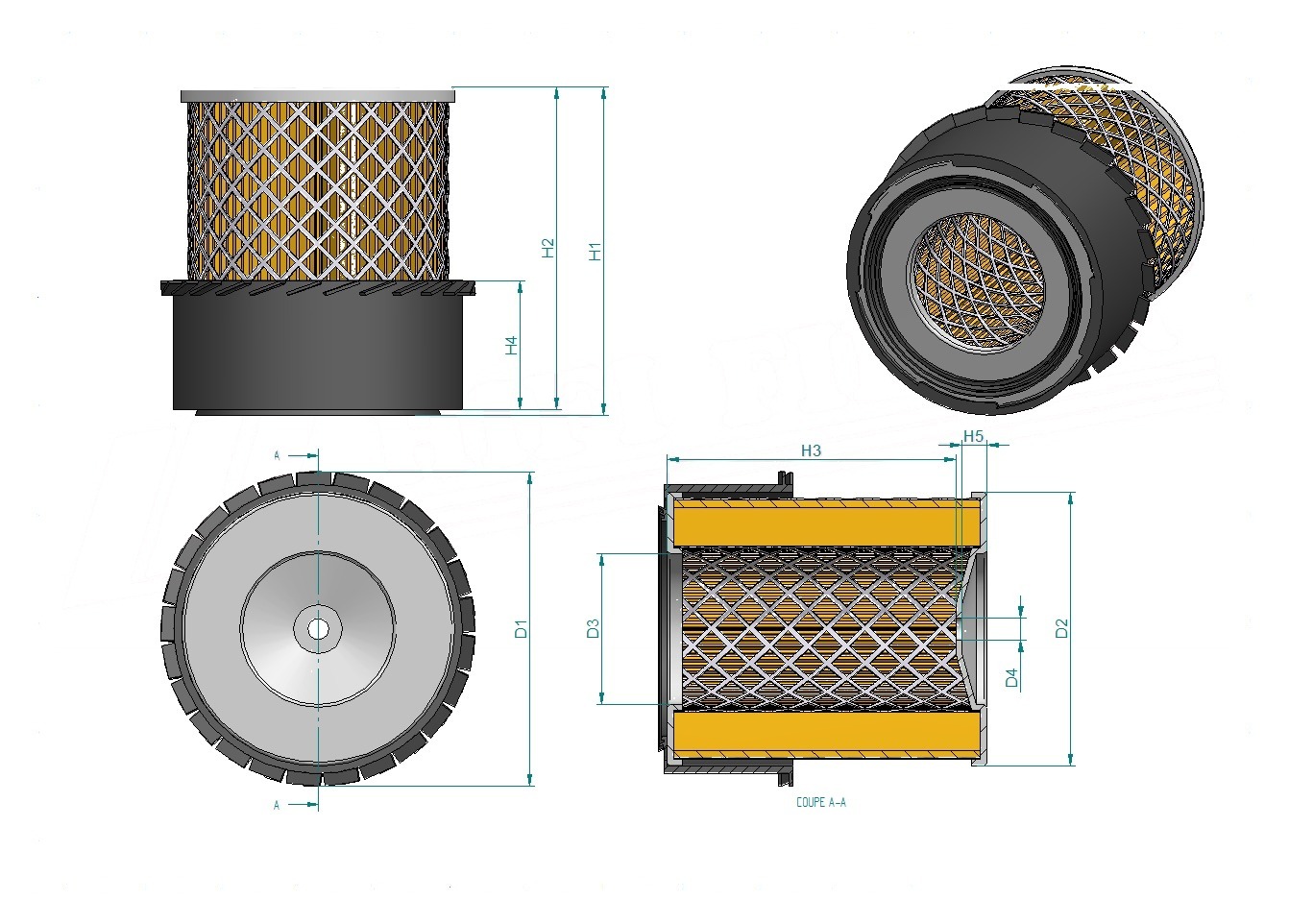 Schema tecnico SA8013