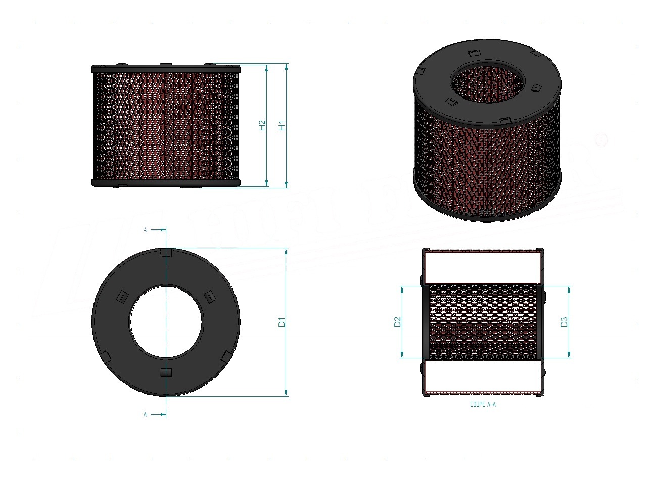 Disegno tecnico SA8024