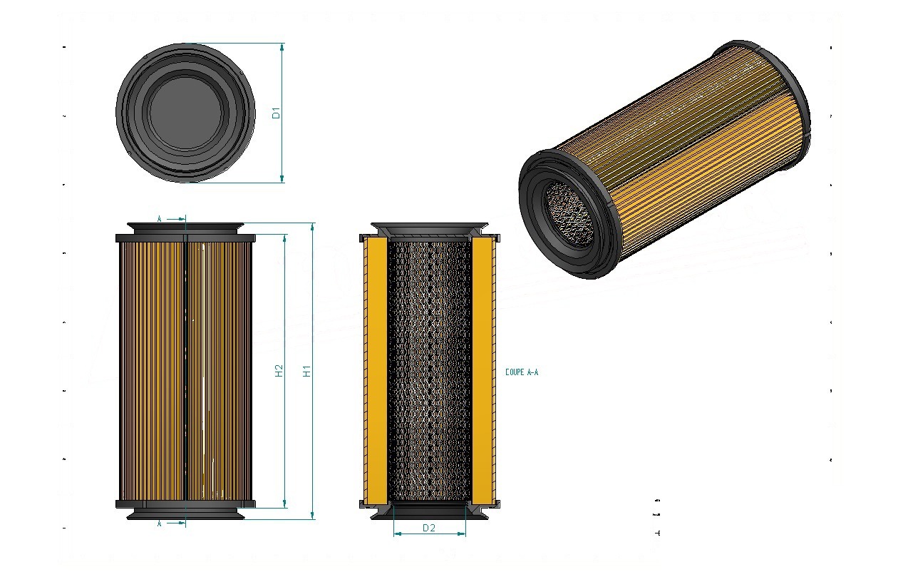 Disegno tecnico SA8106