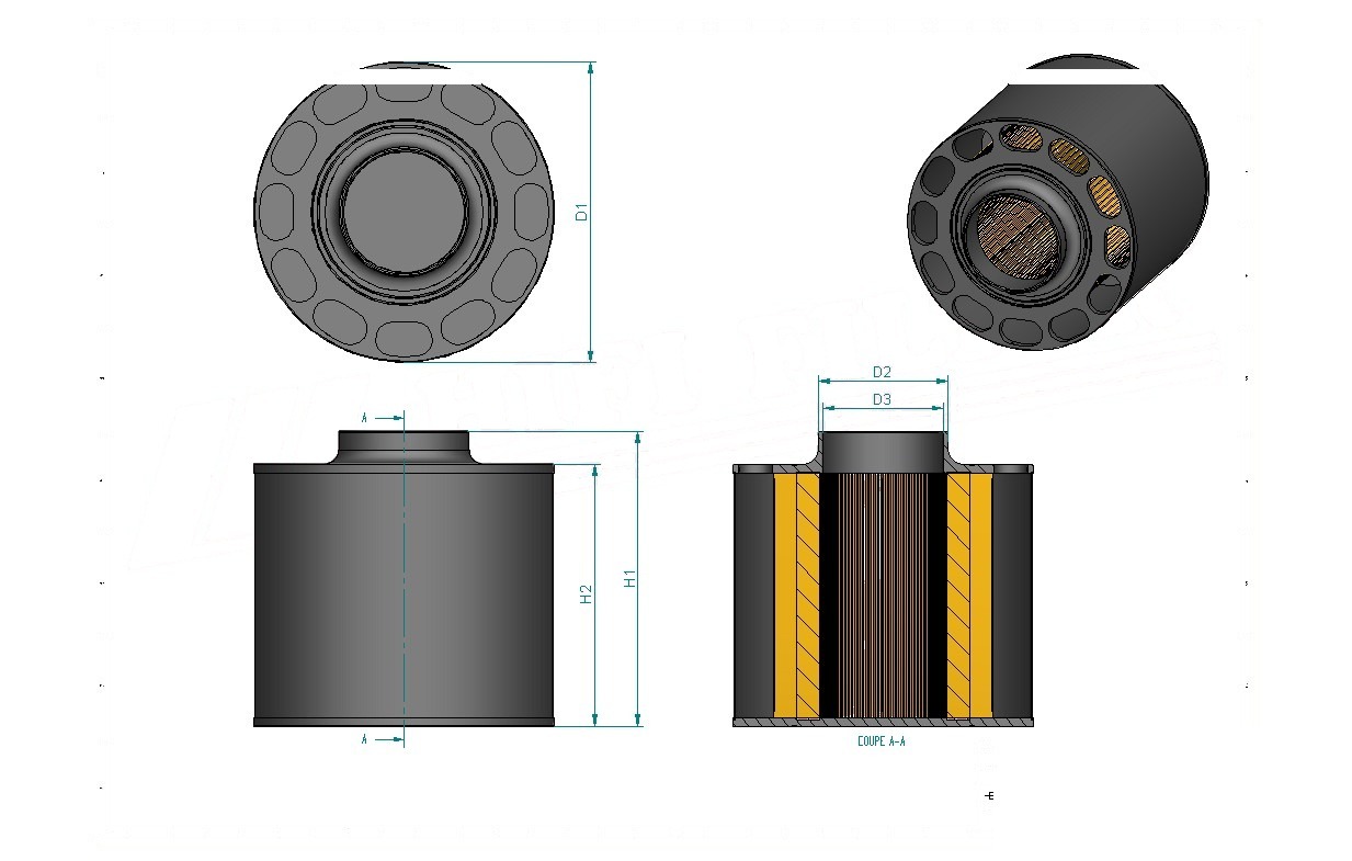 Schema tecnico SAC045001