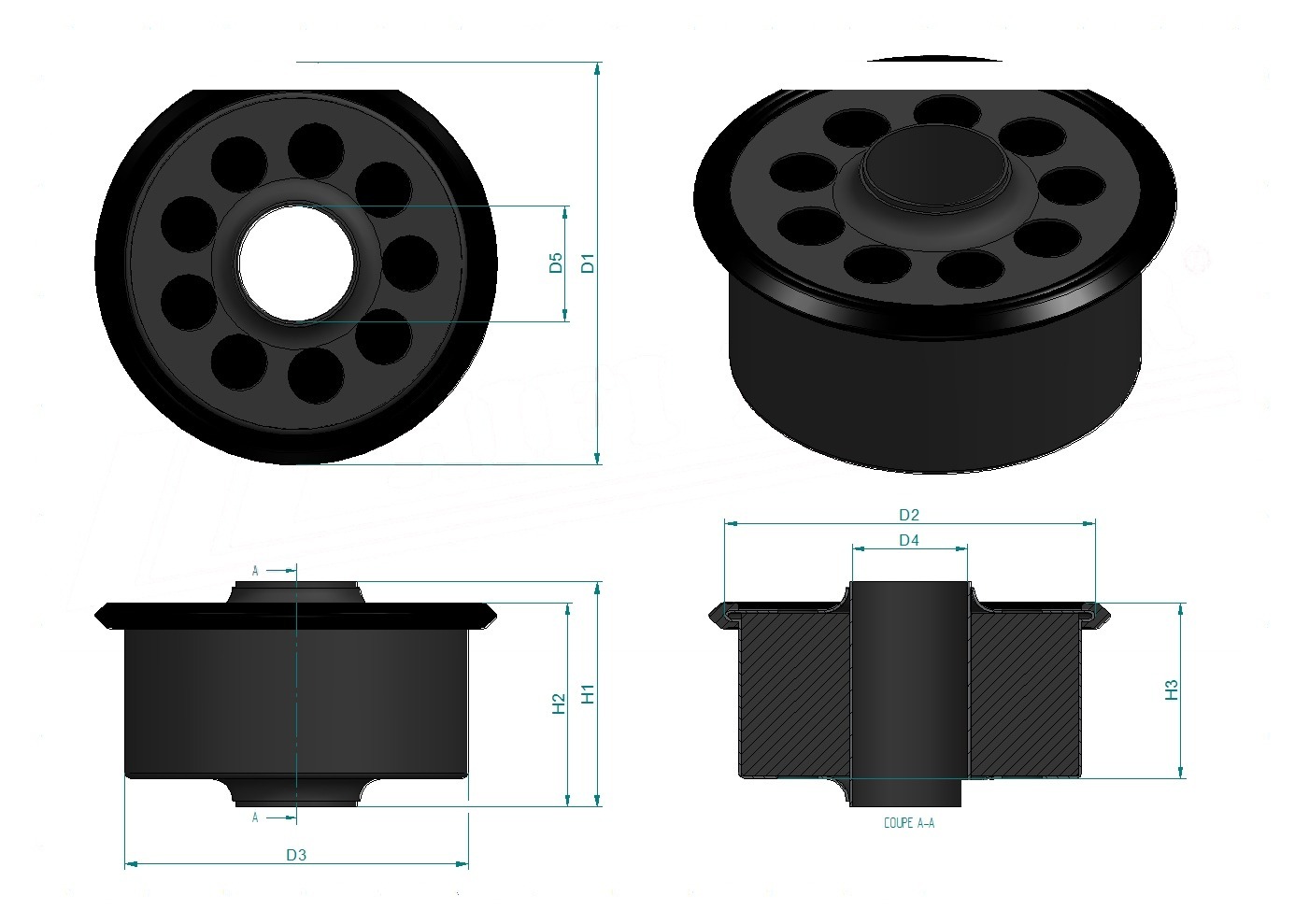 Disegno tecnico SAM7113
