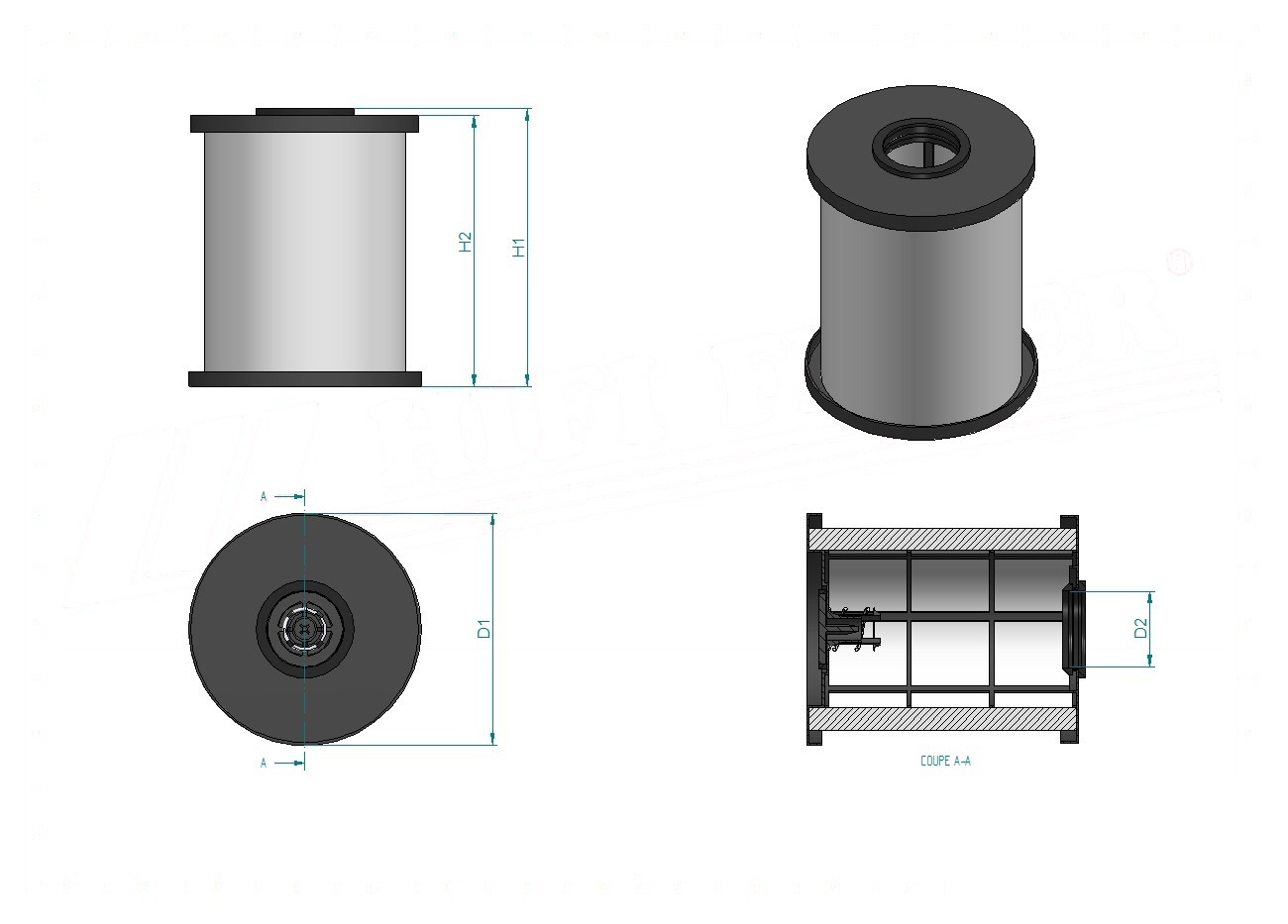 Disegno tecnico SAO5345