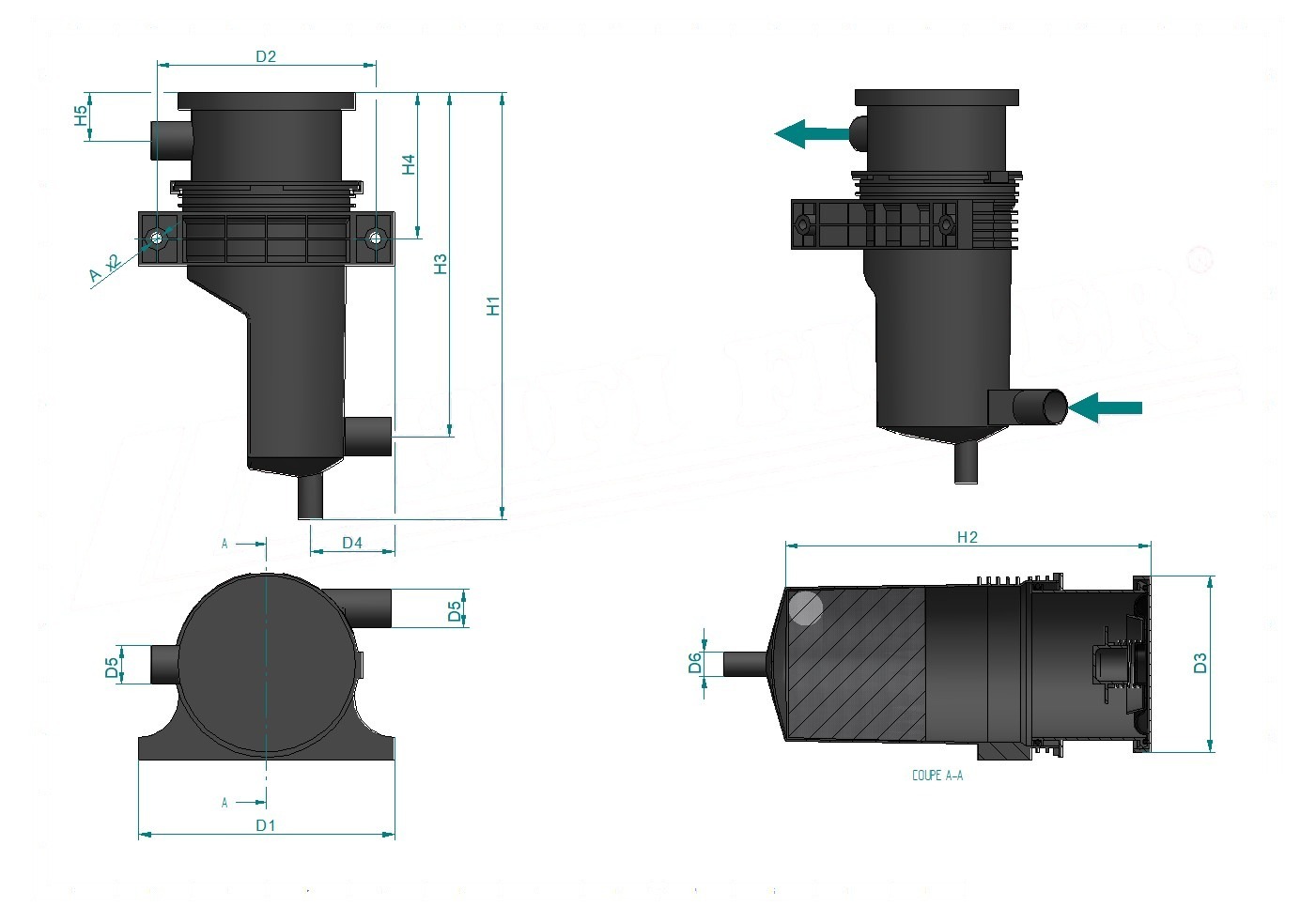Disegno tecnico SAO5460