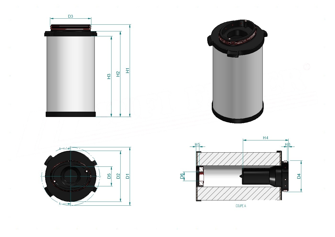 Disegno tecnico SAO6245