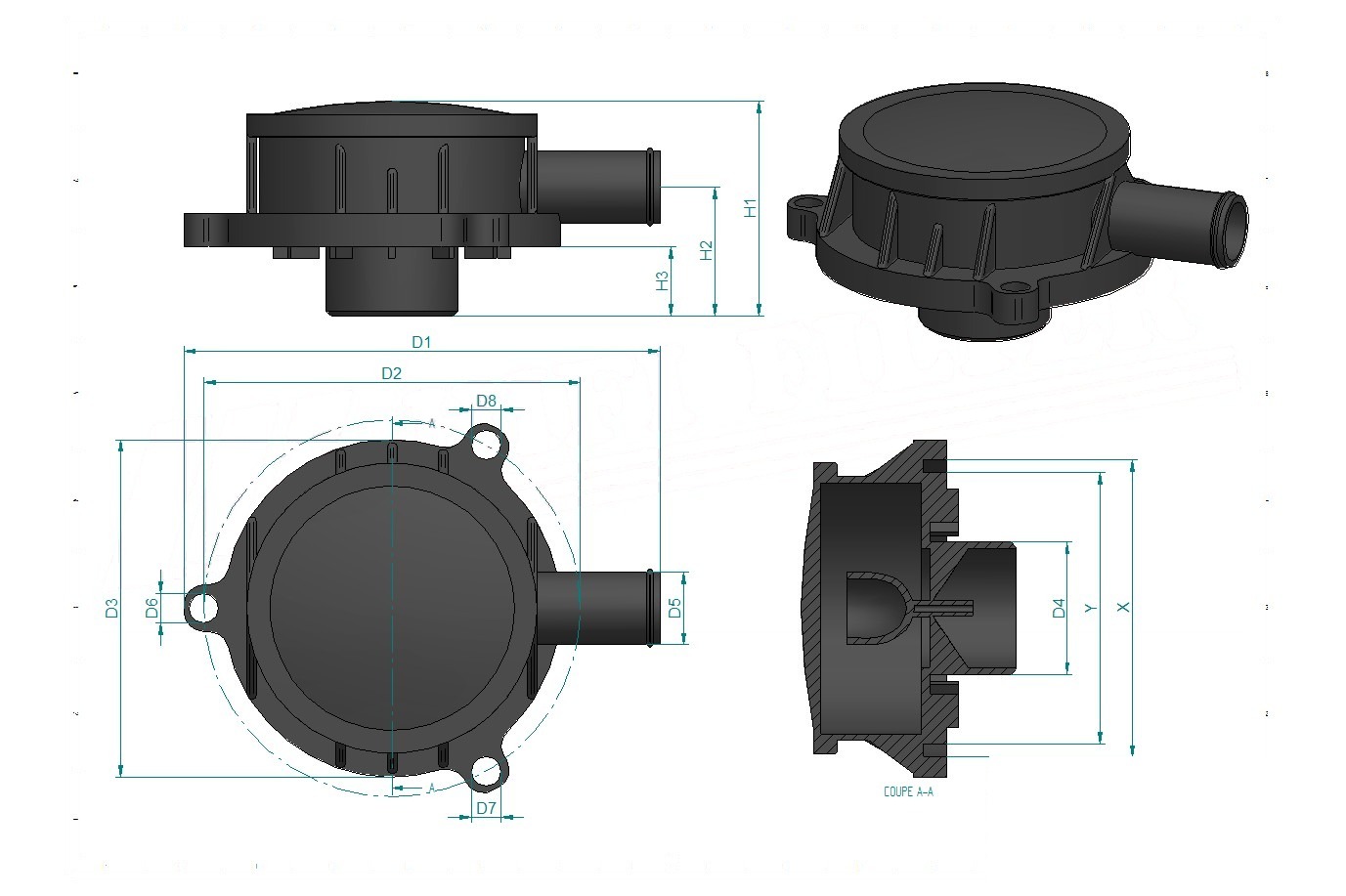 Schema tecnico SAO7100