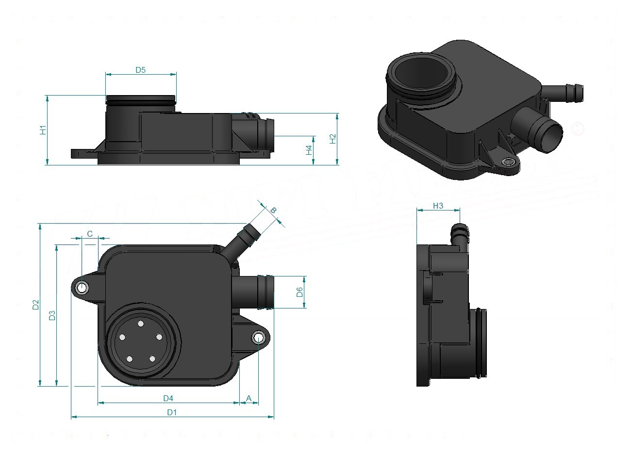 Schema tecnico SAO7128