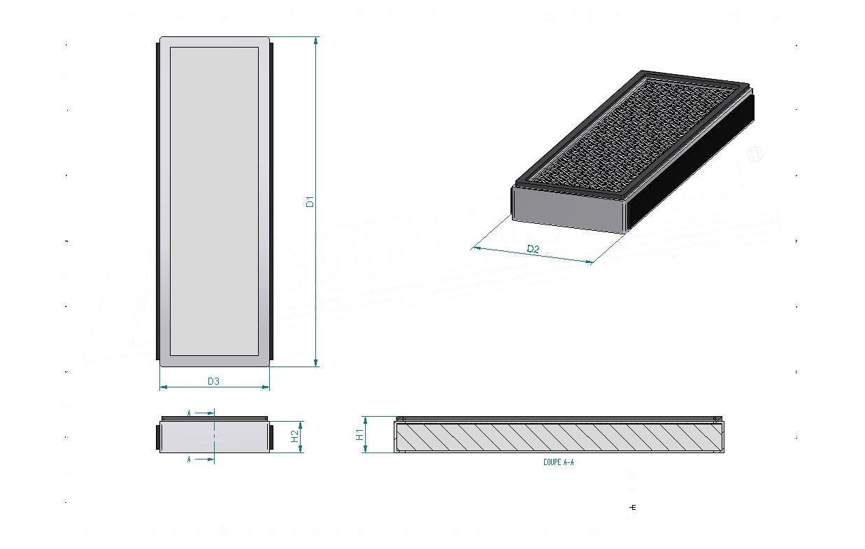 Disegno tecnico SC40050
