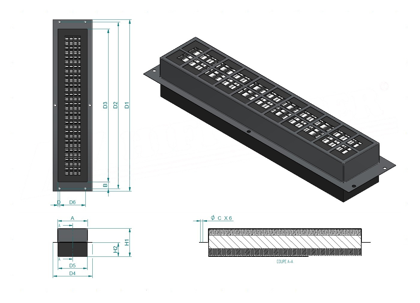 Schema tecnico SC40122CAG