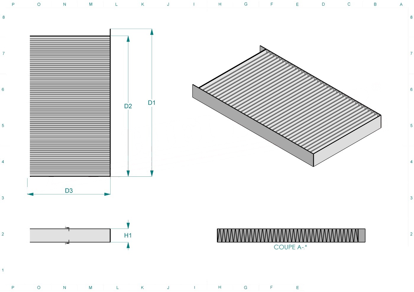 Disegno tecnico SC50399