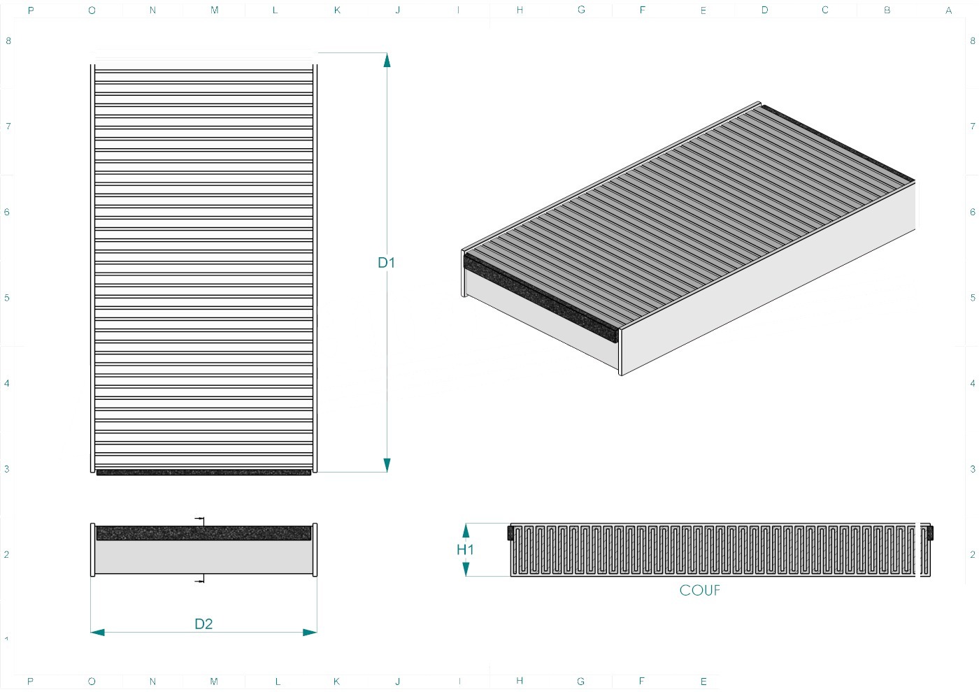 Disegno tecnico SC5086KIT