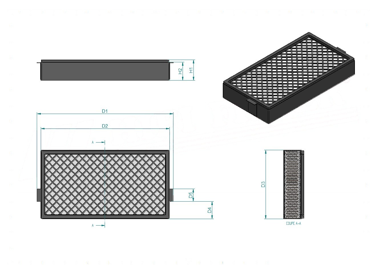 Disegno tecnico SC60015PA3