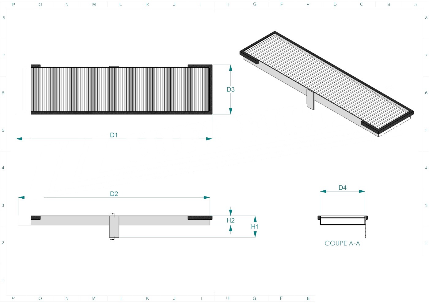 Disegno tecnico SC60134