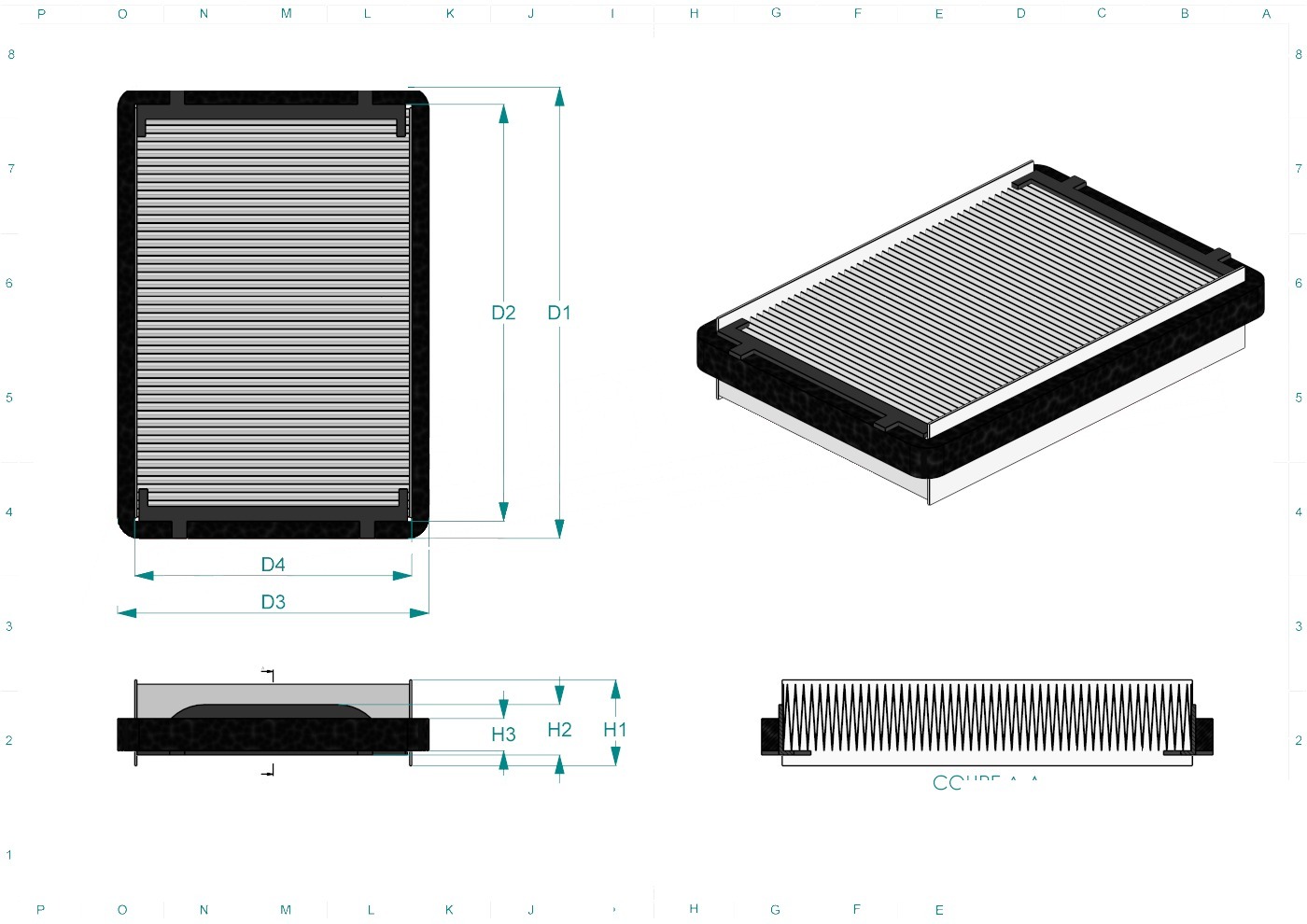 Disegno tecnico SC60175