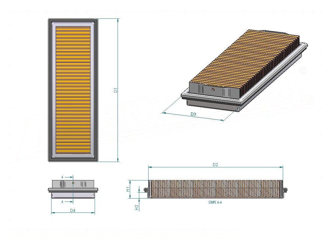 Schema tecnico SC70005