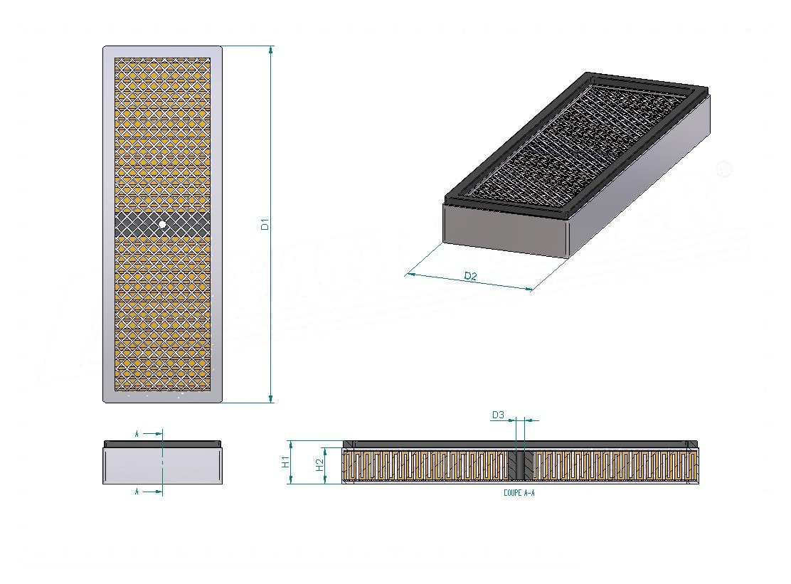 Schema tecnico SC70038CAG