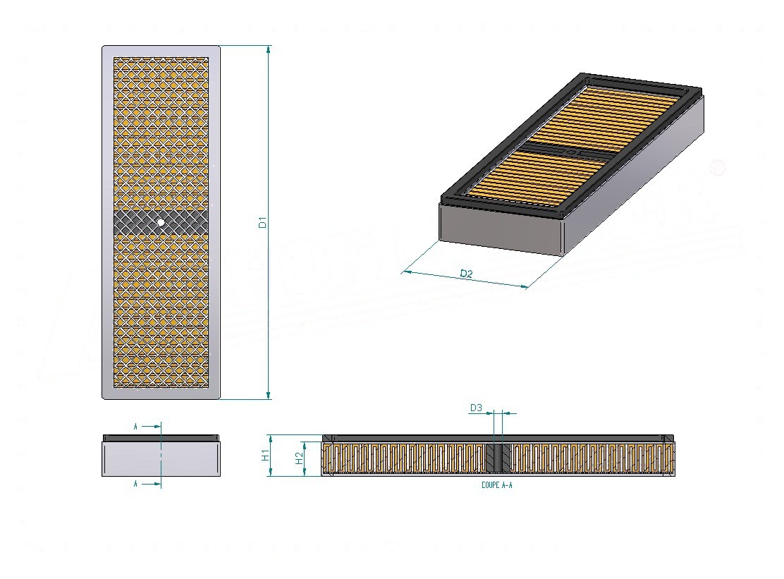 Schema tecnico SC70038