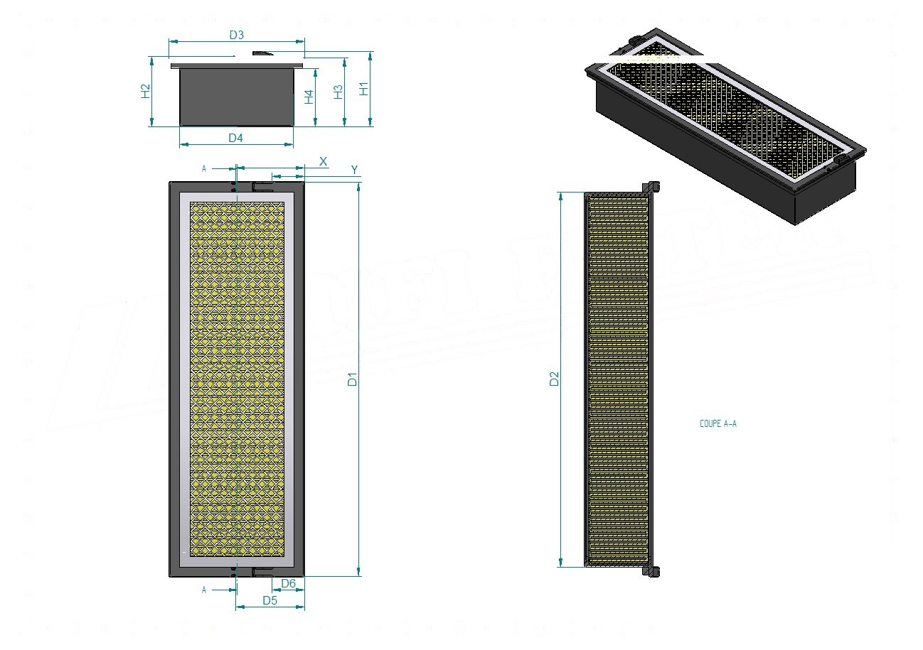 Schema tecnico SC70116CAG