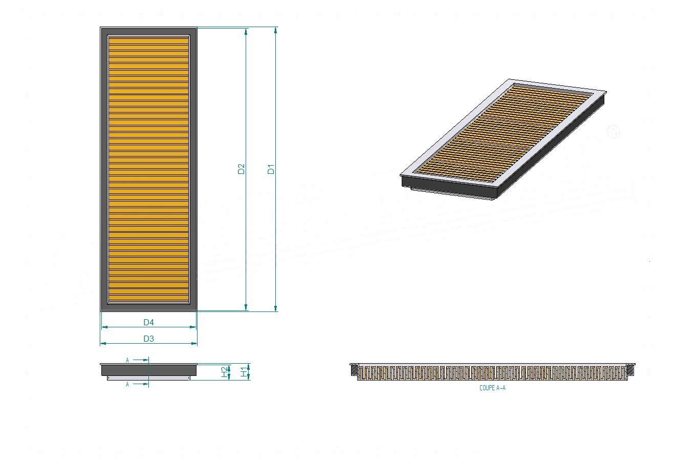 Schema tecnico SC70125