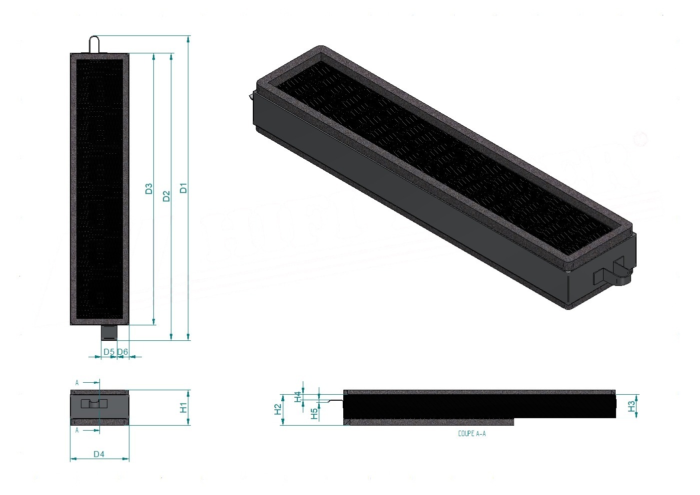 Schema tecnico SC70161CAG