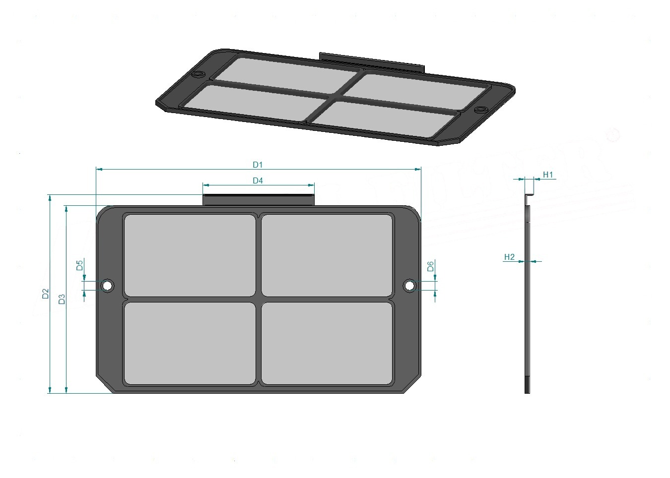 Disegno tecnico SC80036