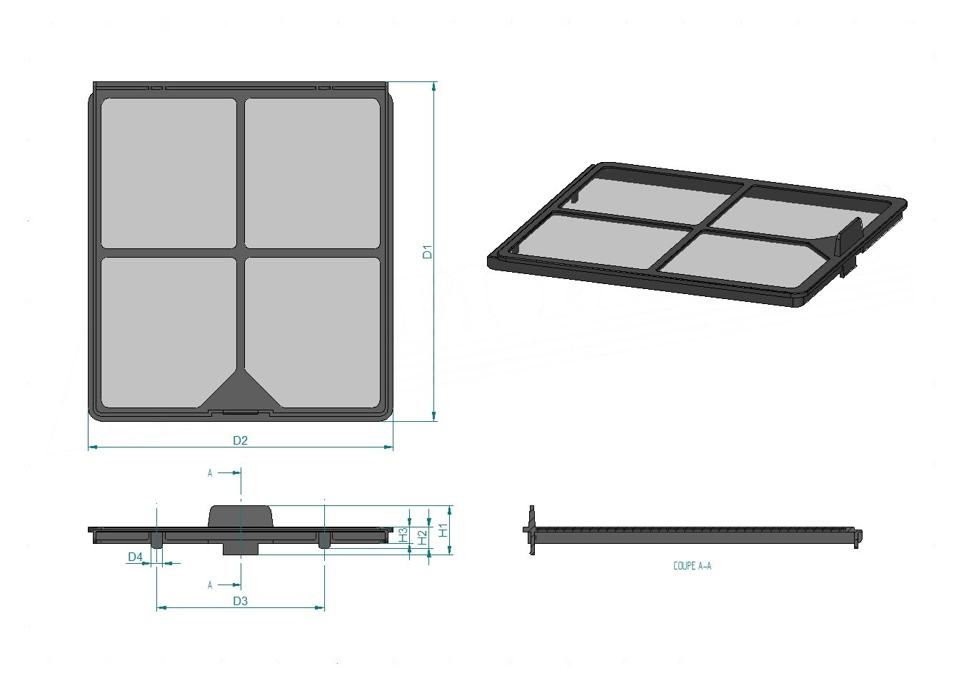Disegno tecnico SC80042