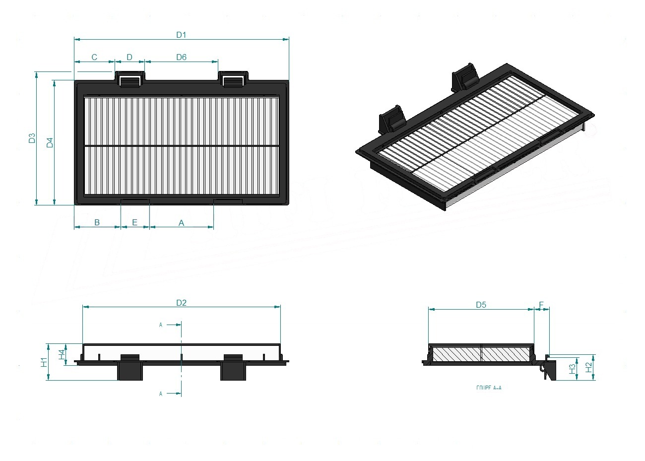 Disegno tecnico SC80101