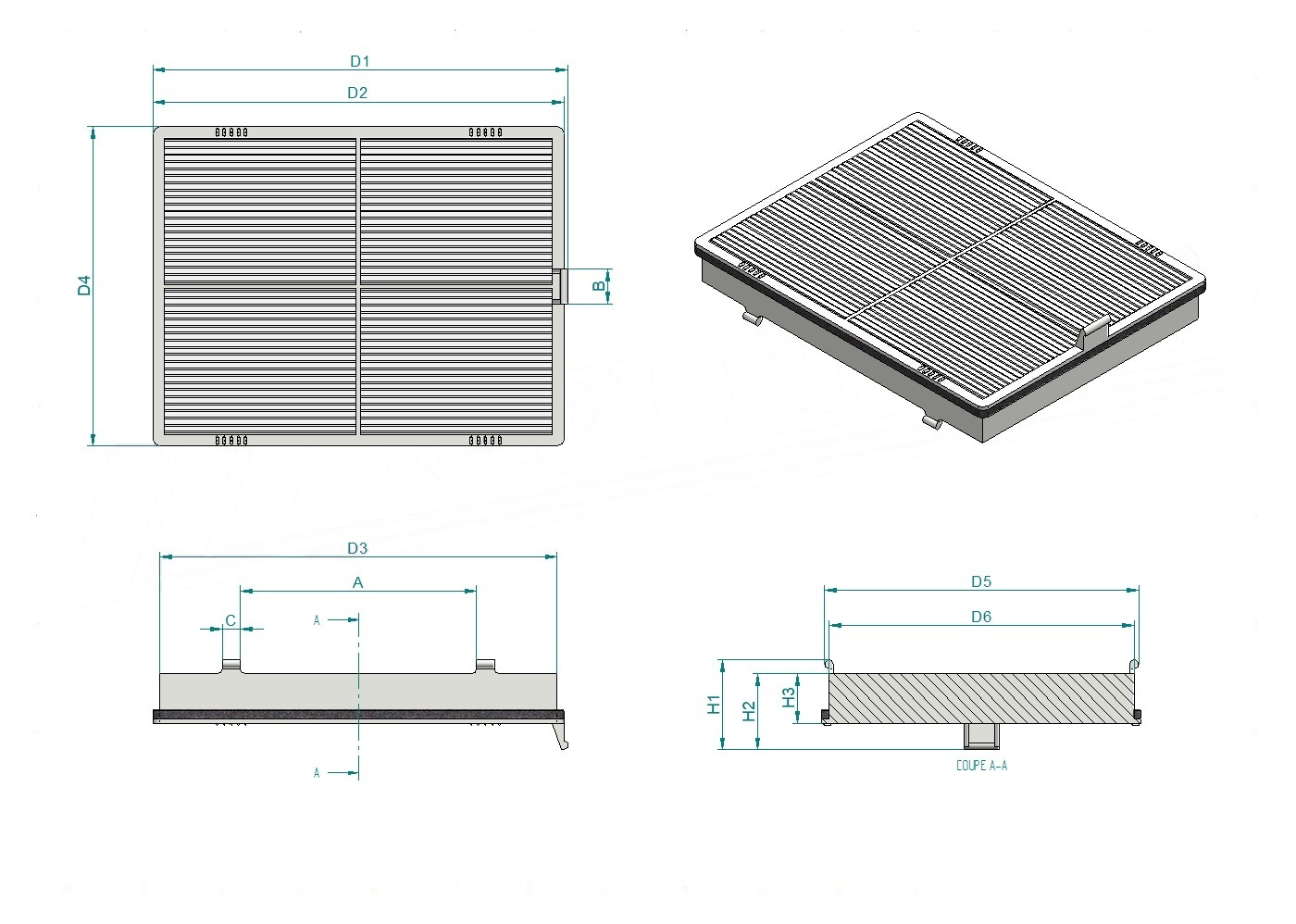 Disegno tecnico SC80104