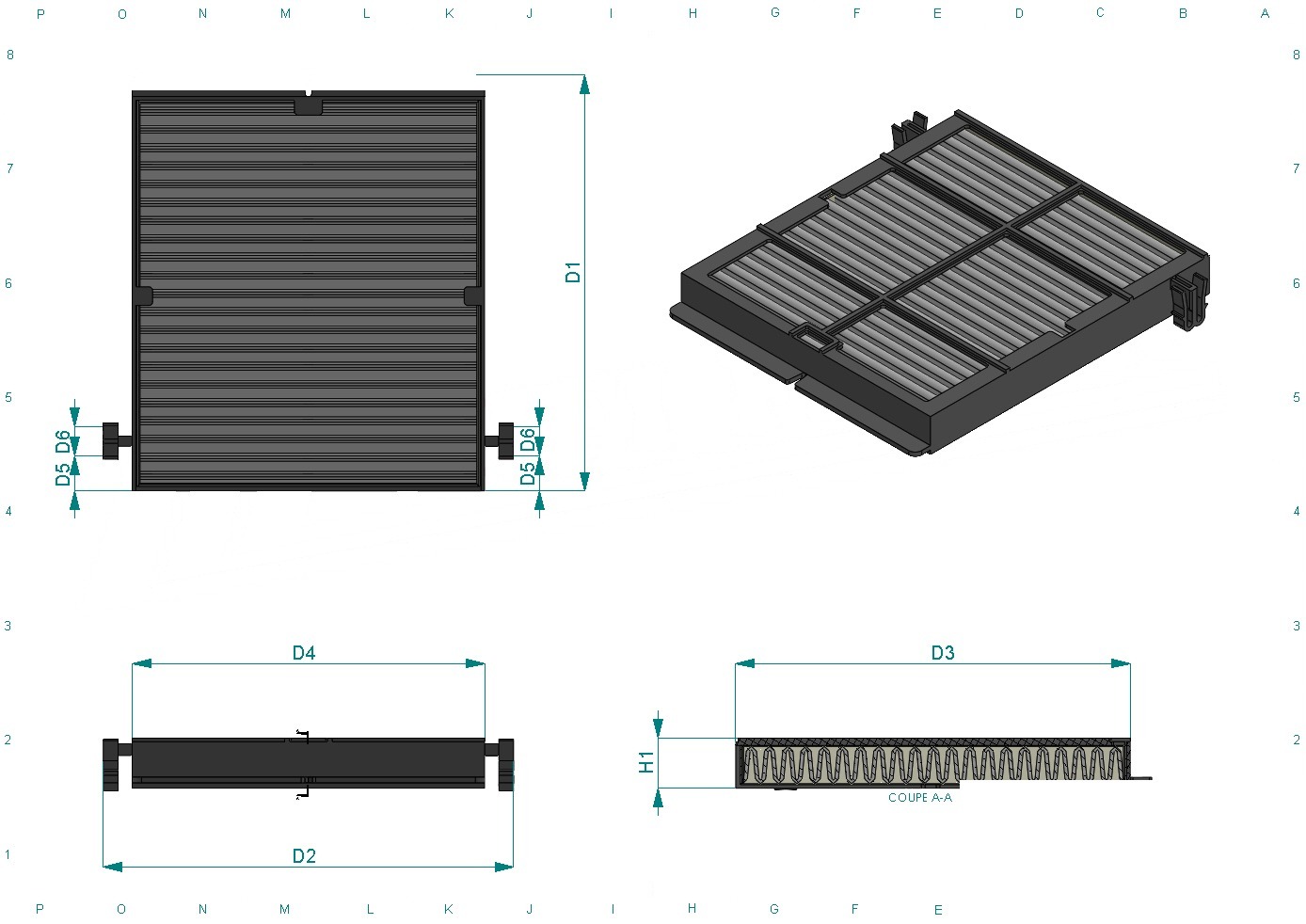 Disegno tecnico SC80142