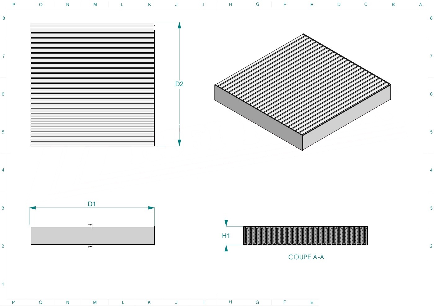 Disegno tecnico SC8118