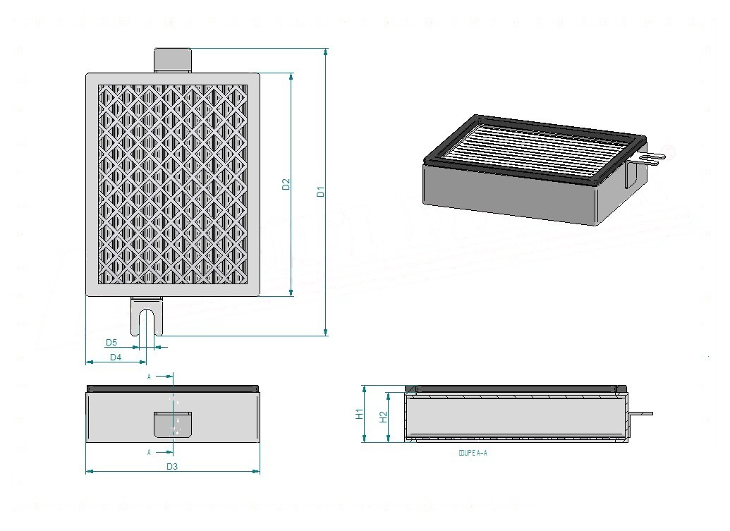 Disegno tecnico SC90254