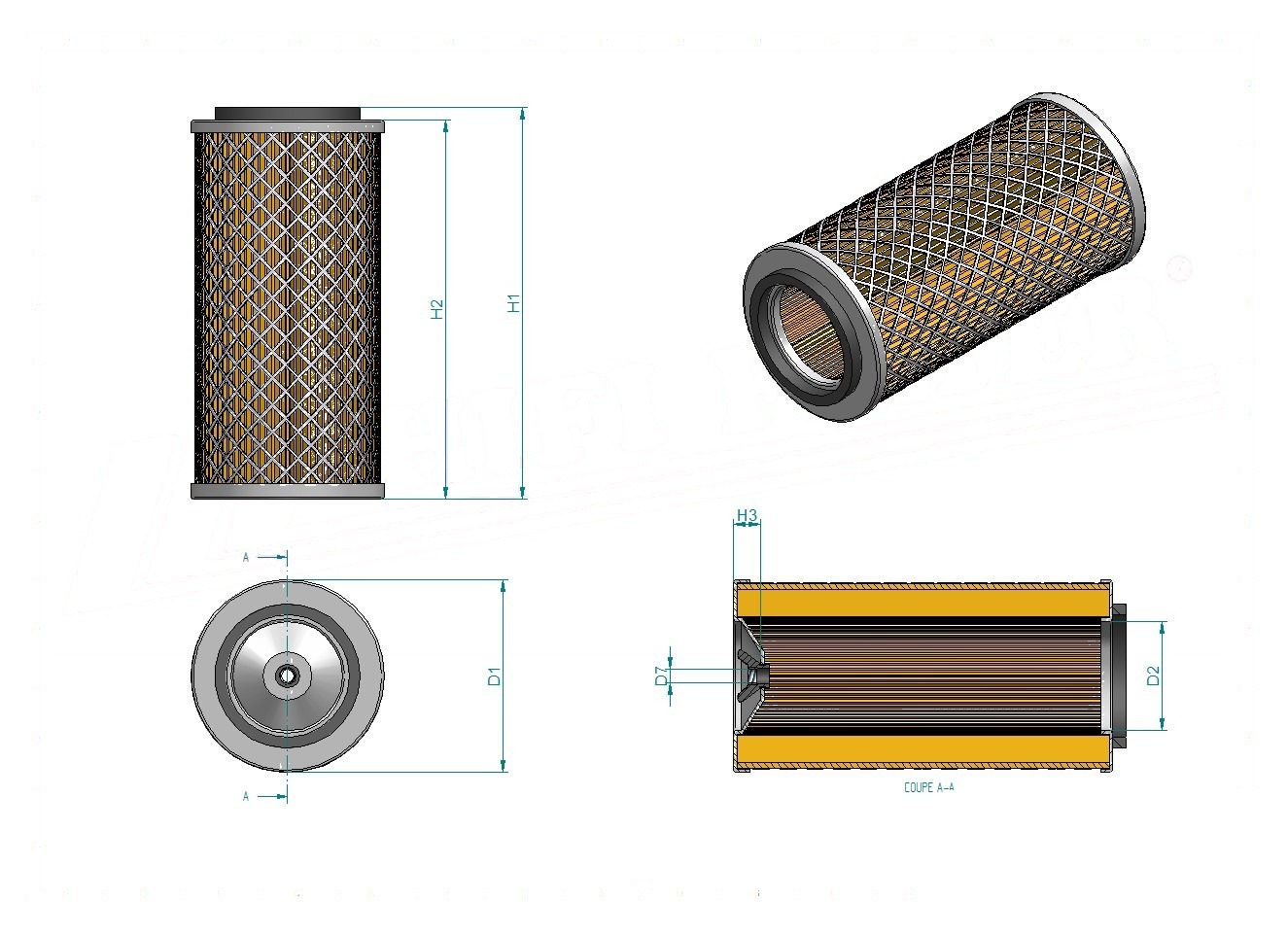 Disegno tecnico SC90284