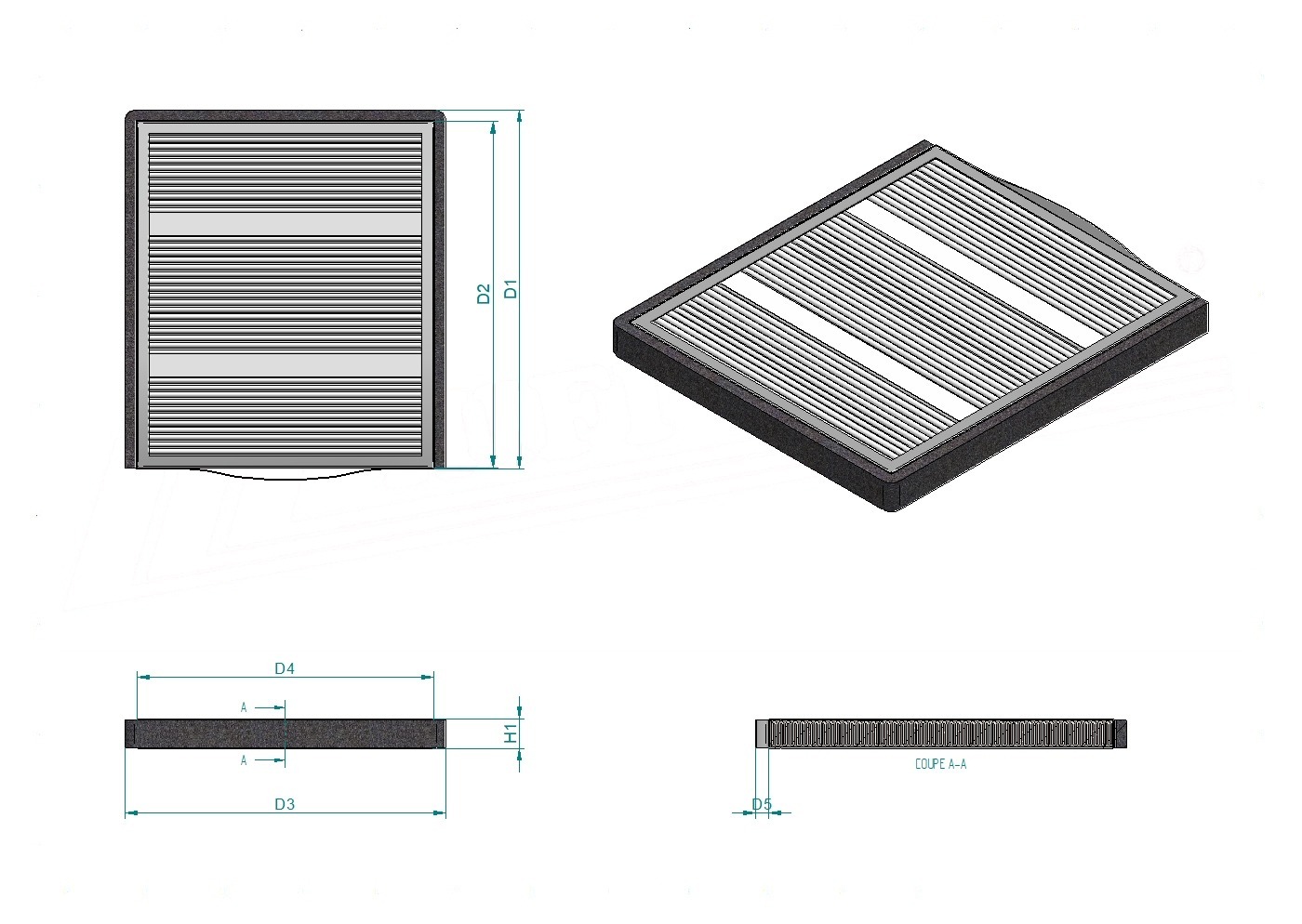 Disegno tecnico SC90434