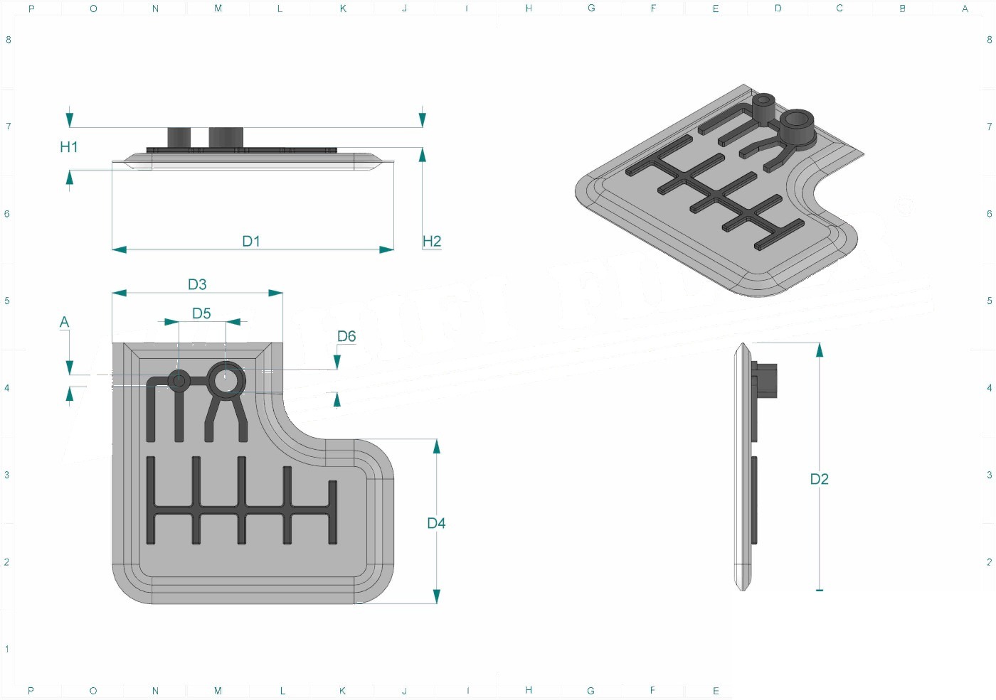 Schema tecnico SD40864