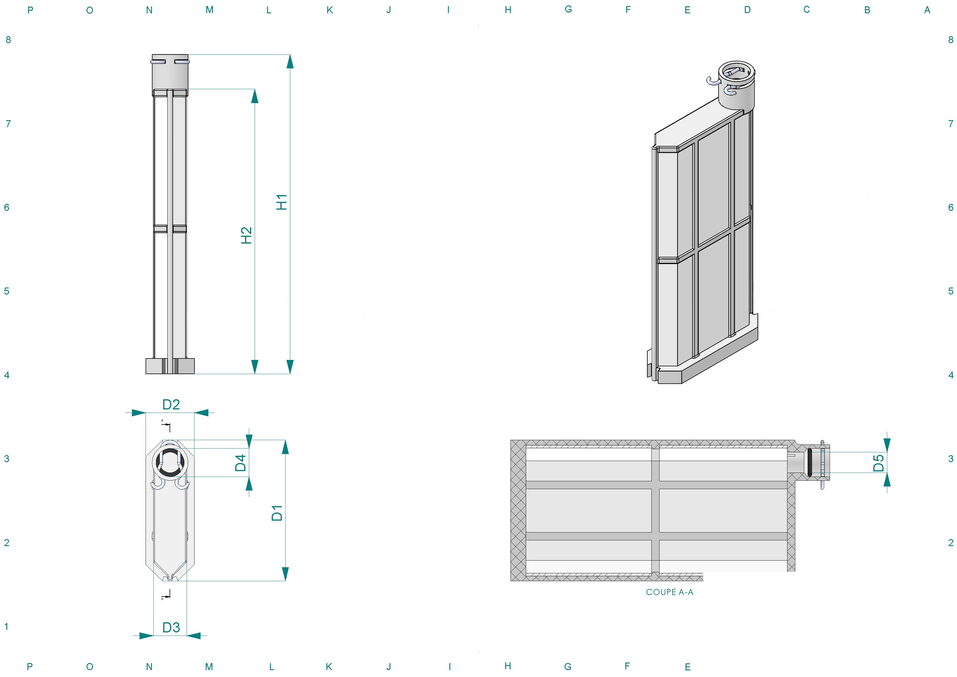 Schema tecnico SD40886