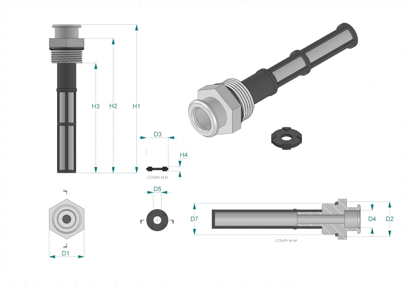 Schema tecnico SD40896