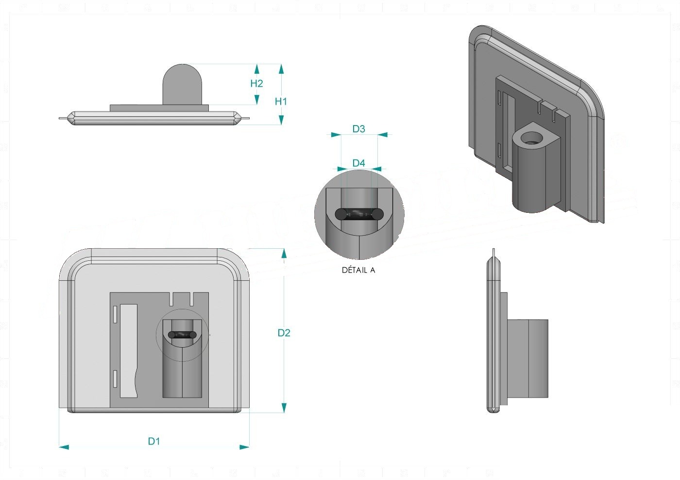Schema tecnico SD40915