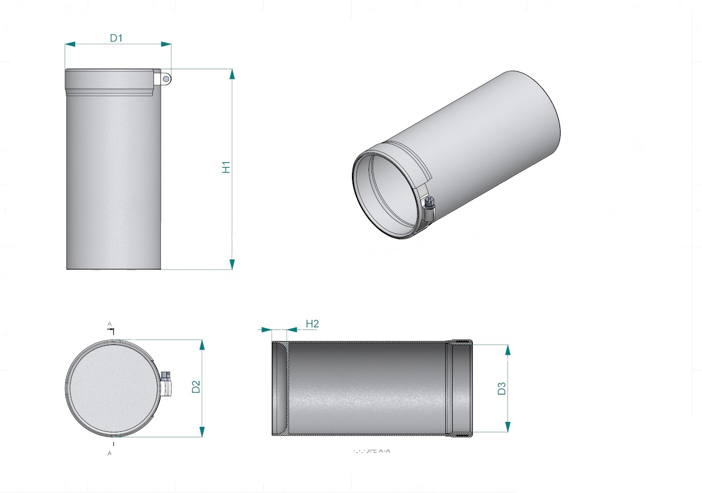 Schema tecnico SD40937