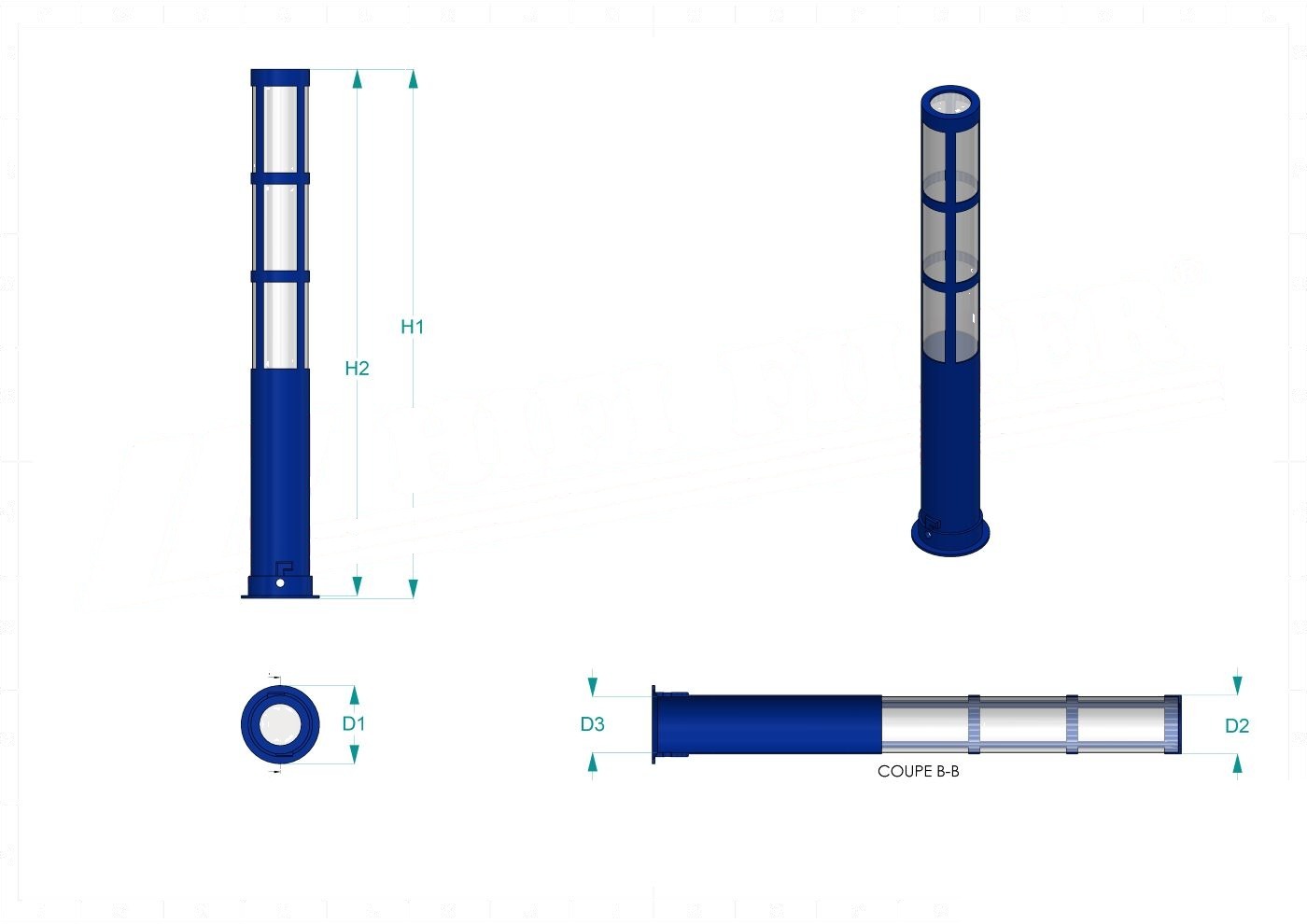 Schema tecnico SD70545