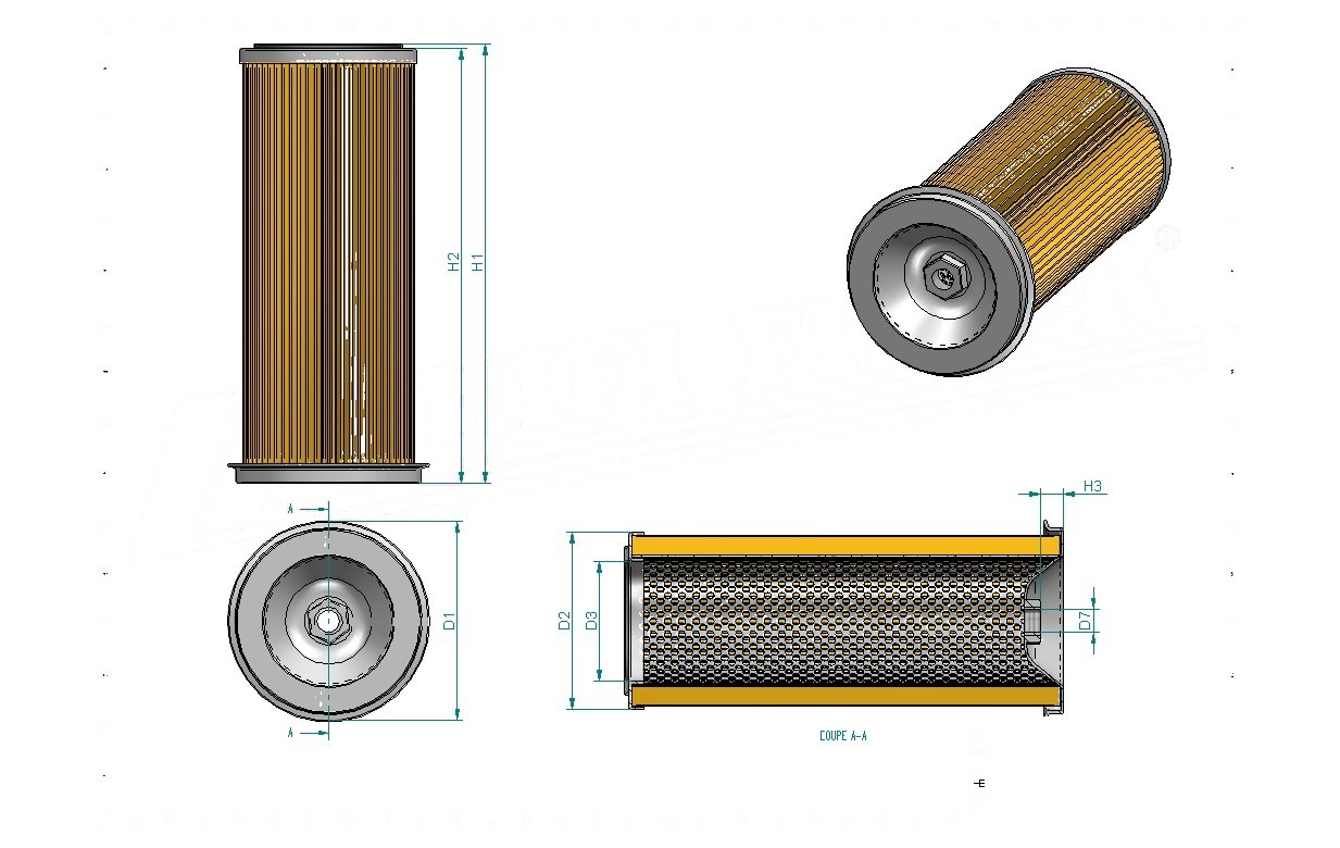 Disegno tecnico SH130