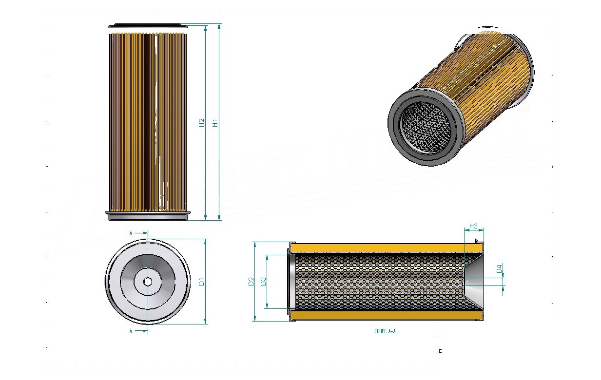 Disegno tecnico SH287